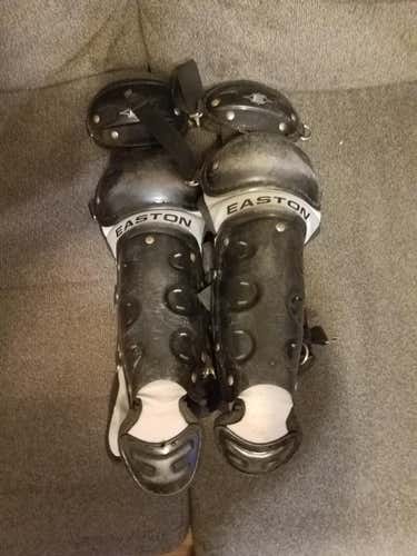 Black Easton Catcher's Leg Guard Tee Ball