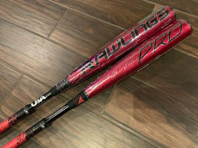 2020 Rawlings QUATRO Pro Composite Baseball Bat ~ 29/19 USA w/ Warranty ~ USZQ10