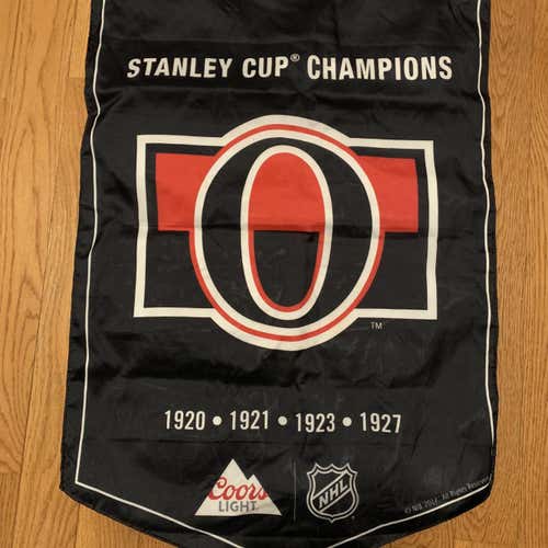 Ottawa Senators Stanley Cup Coors Light Banner