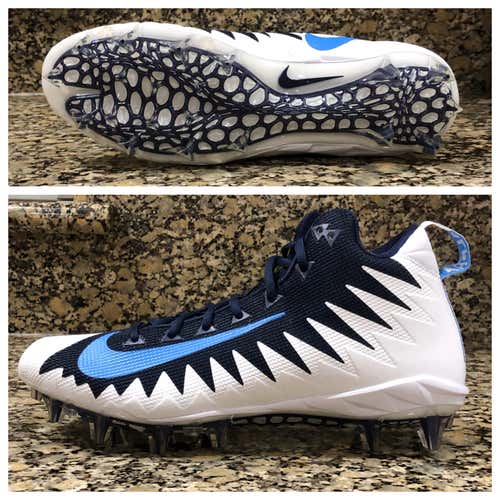 Nike Alpha Menace Pro Titans Tar Heel Blue  866012-431 Men's sz 12
