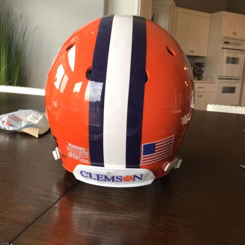 WOW! CUSTOM CLEMSON FOOTBALL HELMET