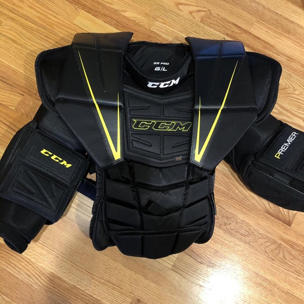 Large Premier Pro Goalie Chest and Arm Protector Goalie Chest Protector Senior Pro Stock
