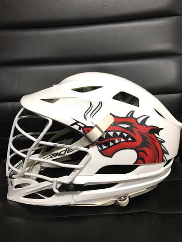 White  Player R Helmet Adult SUNY CORTLAND