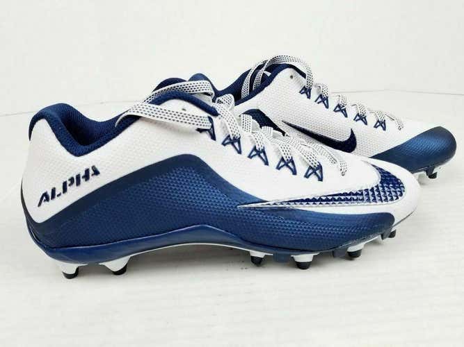 NEW Nike Alpha Pro 2 TD Low Football Cleats 719930-144,Navy SZ 13