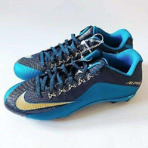 NEW Nike Alpha Pro 2 TD Low Football Cleats SZ 12 729445 Jacksonville Jaguars