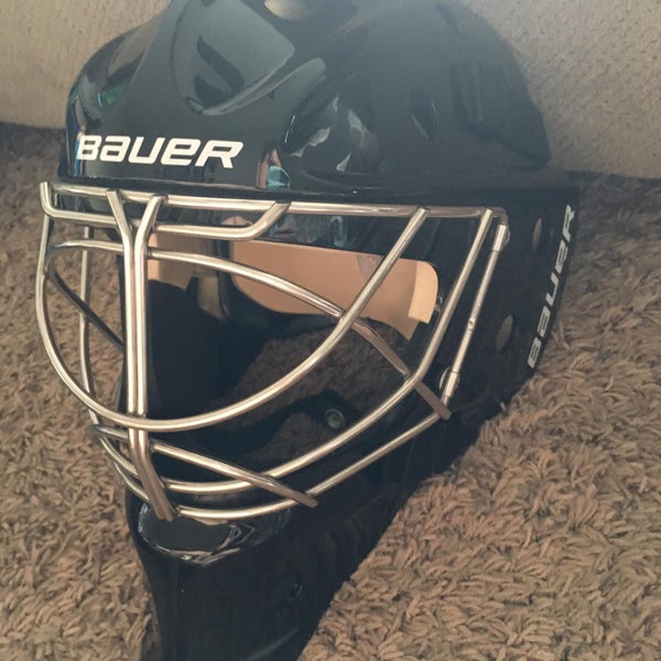 Black NME3 Goalie Mask Senior