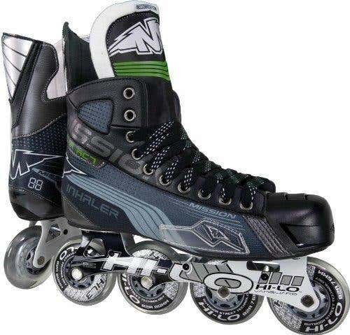 New Junior Mission Inhaler AC7 Inline Skates Size 3
