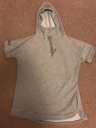 Under Armour Gray Short Sleeve Hoodie