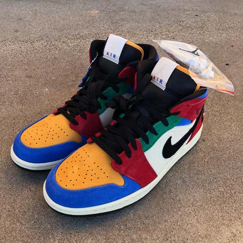 Air Jordan 1 Mid SE Fearless Blue the Great sz 10.5
