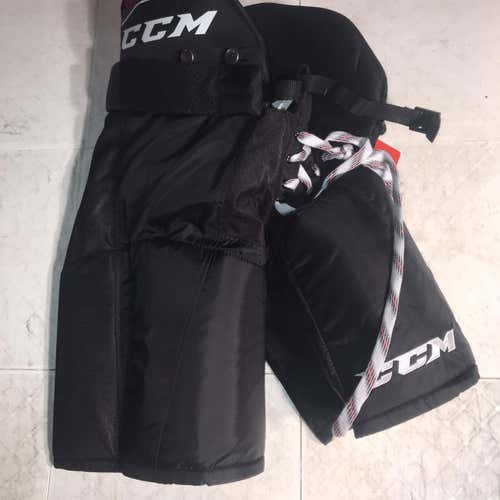 Brand New Black Ccm Junior Large  QuickLite 270 Hockey Pants