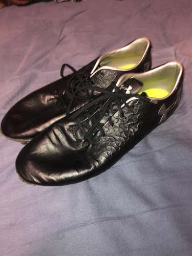 Under Armour Black Magnetico Pro Soccer Cleats Used Size 10