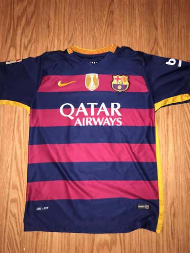 Leo Messi Qatar Airways Jersey