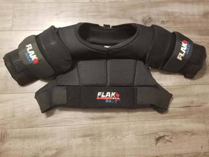 Large Senior Bauer Flak Shoulder Pads