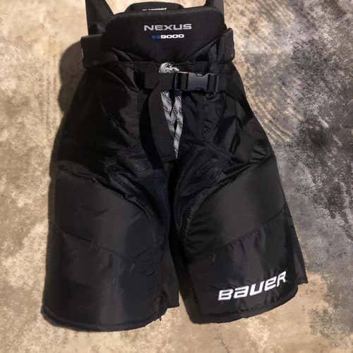 Black New Senior NEXUS 9000 Hockey Pants