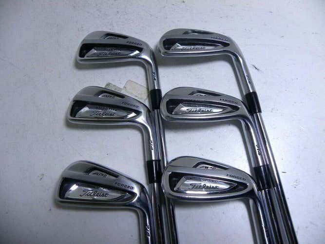 Titleist 714 AP2 Irons 5-PW RH Steel XP-95 Stiff Flex