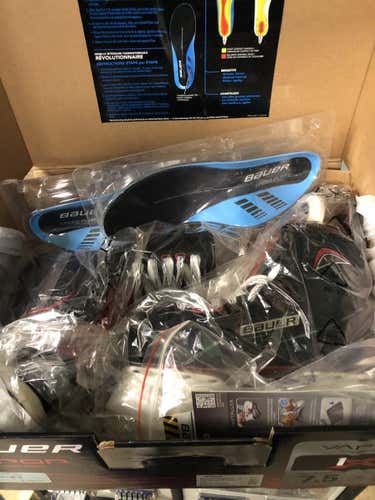 New Senior Bauer Vapor 1X 2.0 Hockey Skates D&R (Regular) Size 6.5