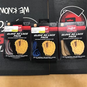 New Rawlings Glove Re-Lace Pack