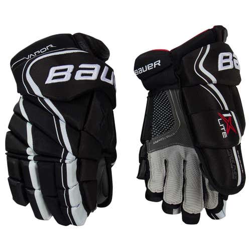 New Senior Bauer Vapor 1X Lite Gloves 14" black/white