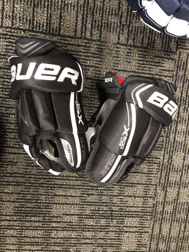 Black/White New Senior Bauer Vapor X800 Lite Gloves 12"