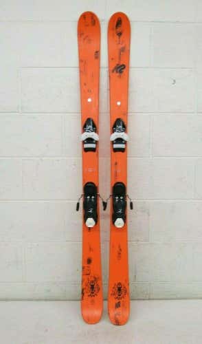 K2 Juvy 139cm 97-72-93 All-Terrain Rocker Twin-Tip Skis Tyrolia Peak 7.5 Binding