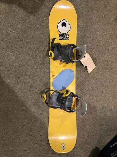 Unisex   Snowboard With Bindings Soft Flex
