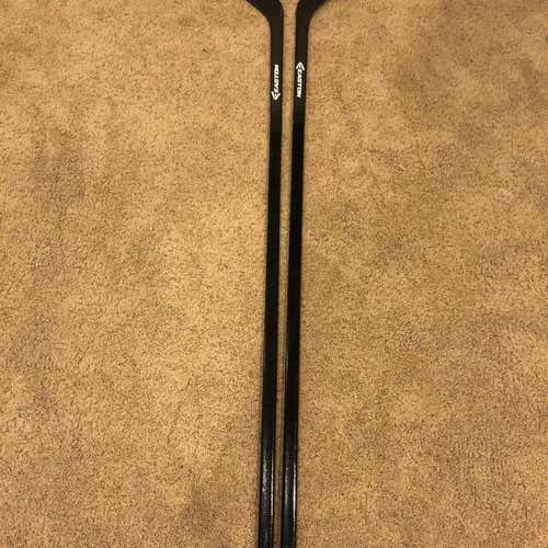 2 Pack New Easton All Black Area 51 Senior V9e Hockey Stick Mid Pro Stock