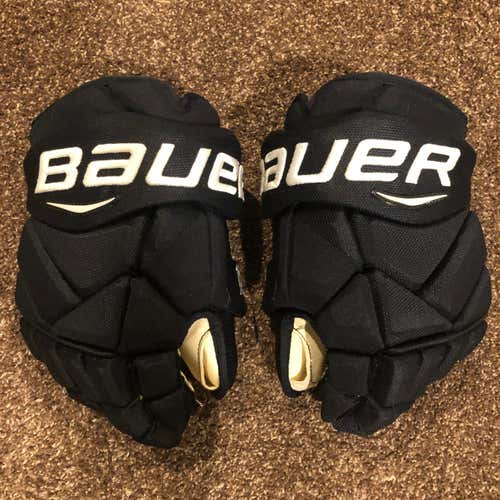 Winnipeg Jets Bauer Vapor 1X Pro Gloves 14" Pro Stock