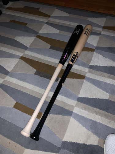 2 Pro Stock Wood Bats (Both New)