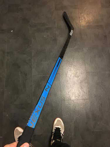 Senior Bauer Left Handed Nexus 2N Pro Hockey Stick Toe Pro Stock