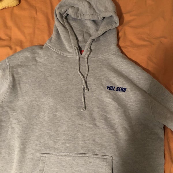 NELK BOYS FULL SEND GREY HOODIE