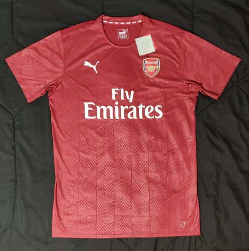 Puma Arsenal FC 18 Stadium T-Shirts Red Soccer Top Tee Jersey 752658 03 Size L