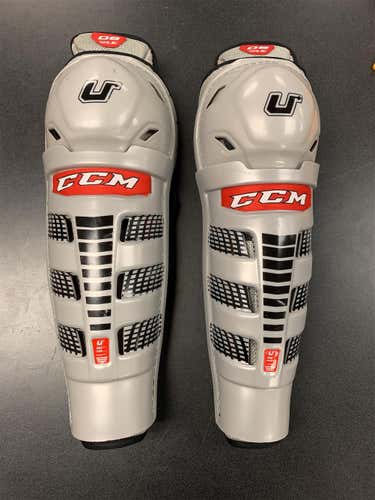 CCM Senior U+ Crazy Light Shin Pads Pro Stock