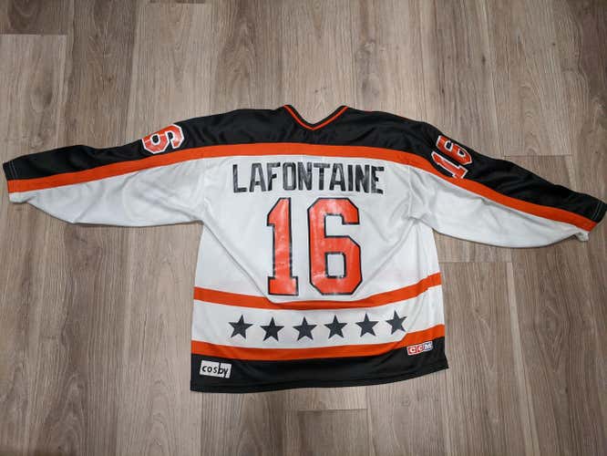 Pat LaFontaine All-Star Jersey Size large Buffalo Sabres NY Islanders NY Rangers