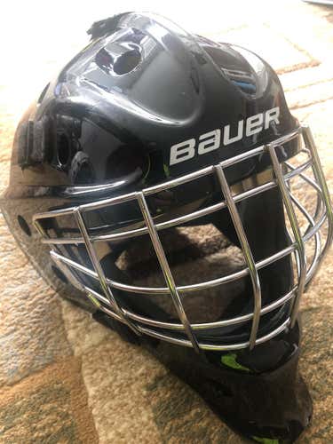 Black Junior NME 3 Goalie Mask