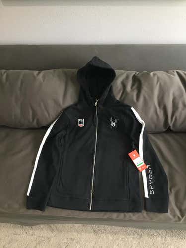 USST Vintage Fleece Full Zip Hoodie Large New Never Worn