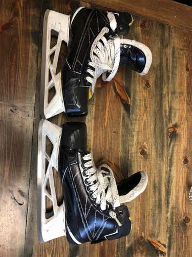 Senior Supreme 1S Hockey Goalie Skates D&R (Regular) Pro Stock Size 9.5