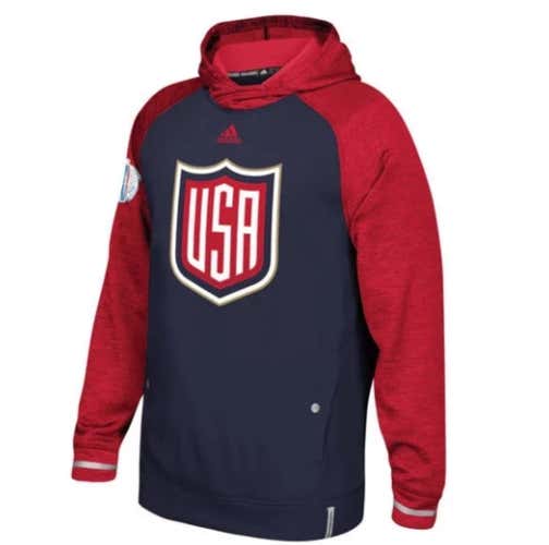 Team USA World Cup of Hockey Large Adidas Hoodie