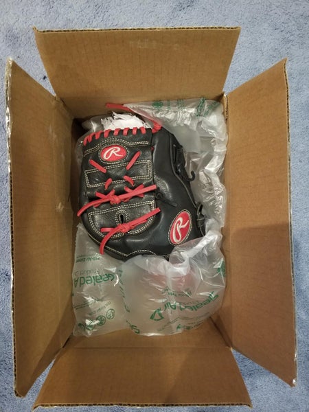 Black Adult Rawlings Heart of the Hide Baseball Glove 11.5"