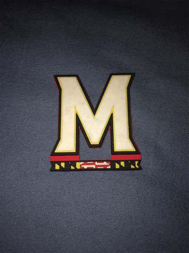 Maryland Baseball 3-D Helmet Logo Used