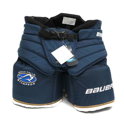 New Medium Bauer Pro Stock Goalie Pants Sioux Falls Stampede