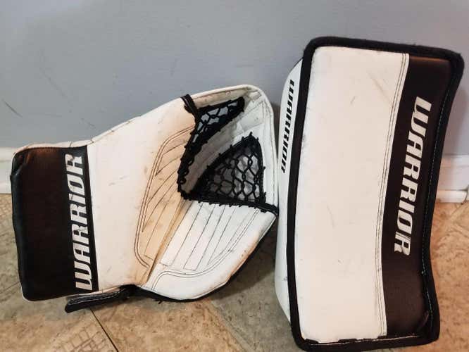 Warrior Ritual G3 Goalie Glove & Blocker Regular Junior