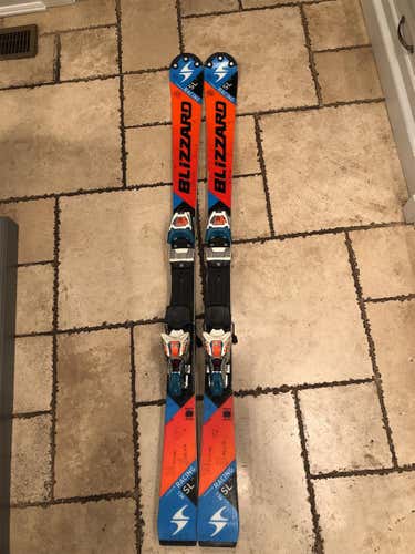 Blizzard SL  Skis With Marker Bindings Max Din 10