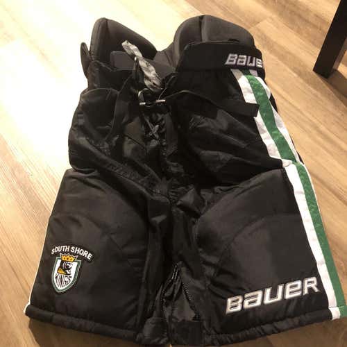 BARELY USED Black Senior Medium Nexus Hockey Pants Pro Stock