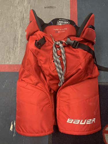Red Senior Large Bauer Nexus Hockey Pants