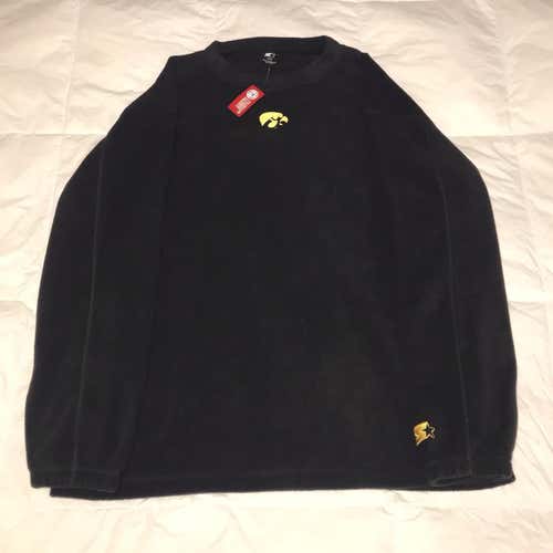 BNWT Iowa Hawkeyes Starter Fleece Crewneck (L)