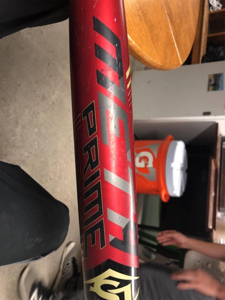 Red High School/College Meta Prime Bat (-3) 33"