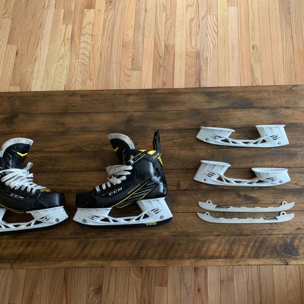 Senior Super Tacks Hockey Skates D&R (Regular) Size 9