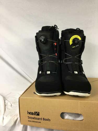 Head, Boa, Snowboard Boot, Black SCOUT PRO BOA,  SIZE 9.5 No Trades
