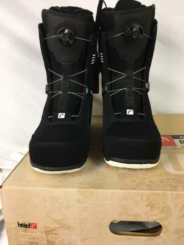 Head, Boa, Snowboard Boot, Black SCOUT PRO BOA,  SIZE 10.5 No Trades