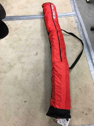Salomon ski bag,, SINGLE SKI BAG, TURN END & BASES OUT, FOLDS TO FOOTBALL No Trades
